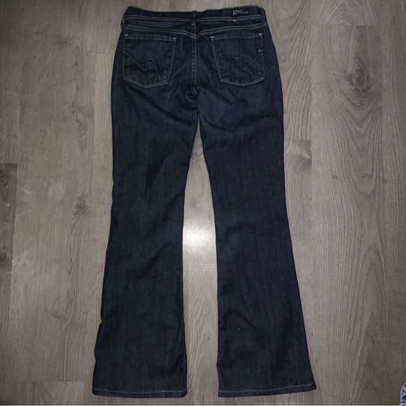 Citizens of Humanity Jeans Ingrid #002 Stretch Low Waist Flare Women Size 28 - Picture 5 of 9